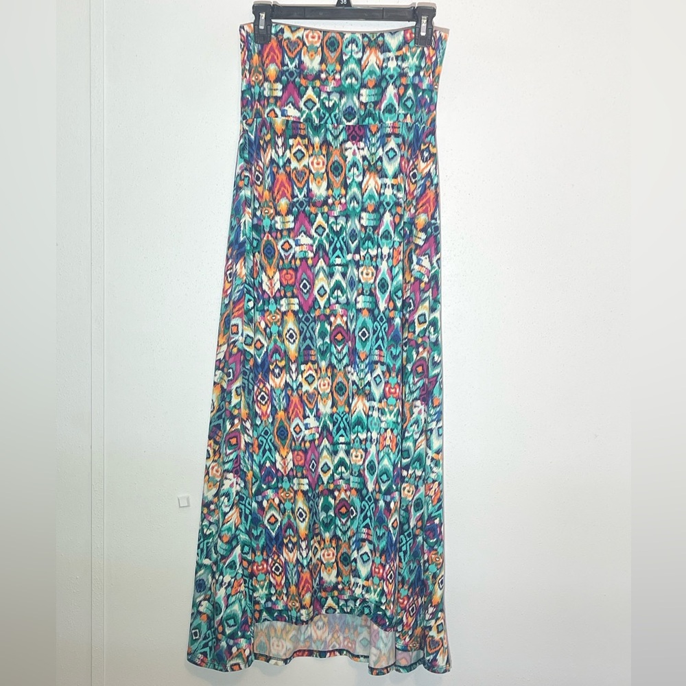 Multicolor Maxi Skirt